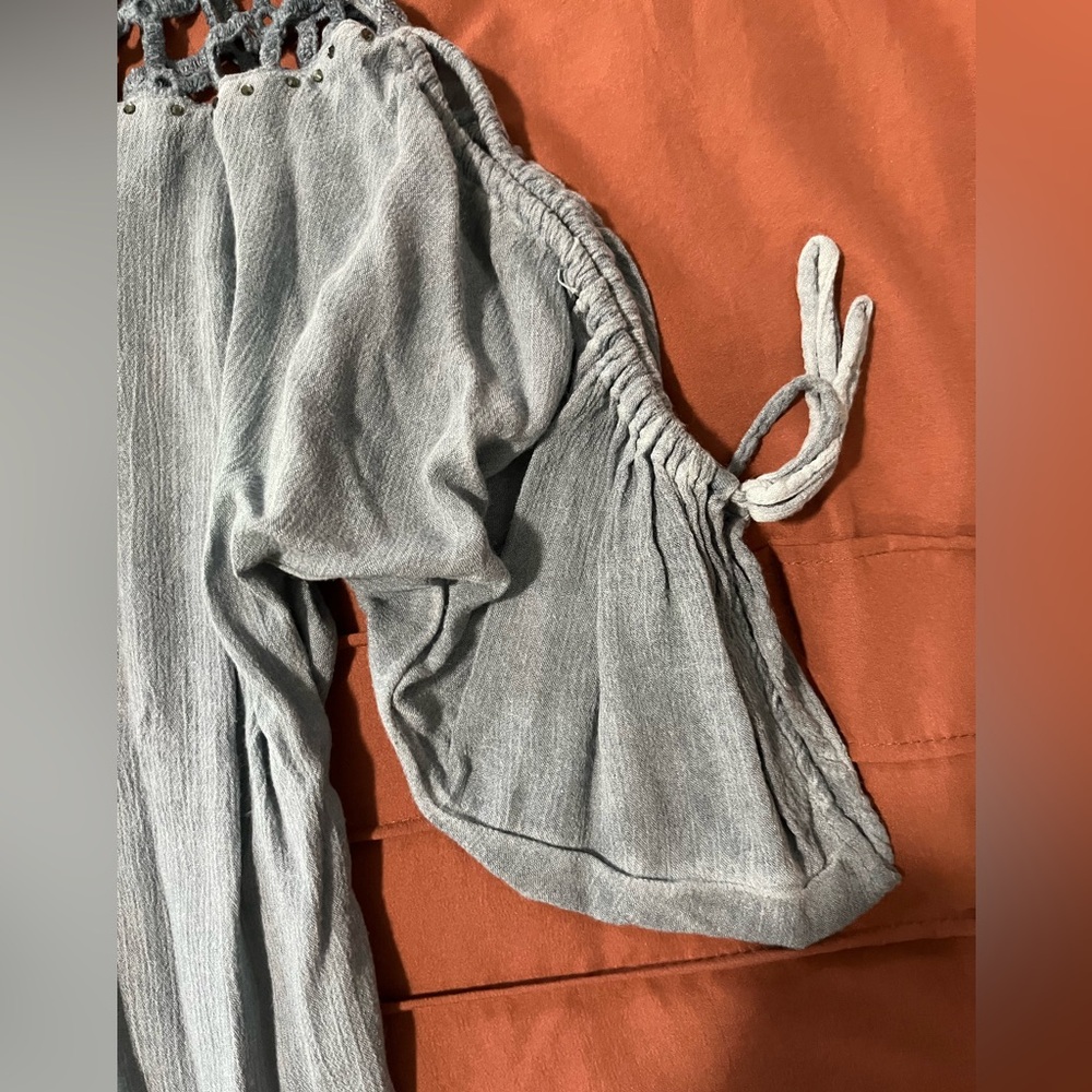 Boutique Blue XL Oversized Women's Top - Picture 4 of 7